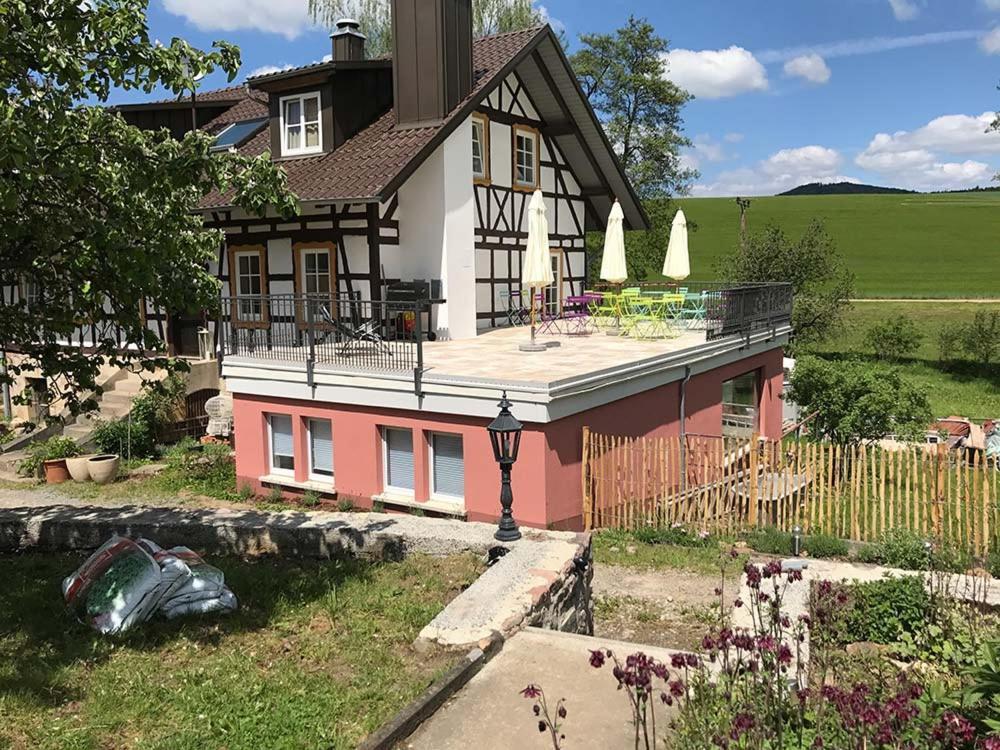 Ferienwohnungen Grundmuehle Nordheim vor der Rhon Exterior photo